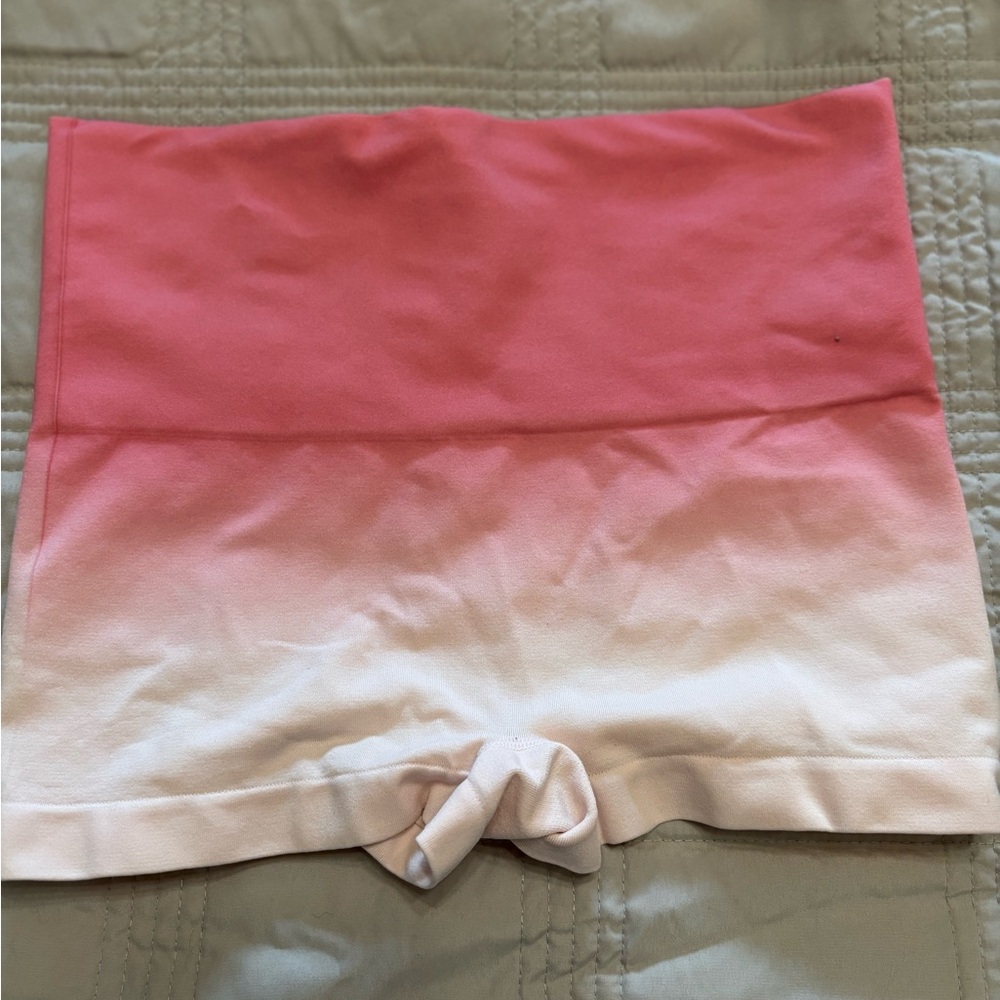 SPANX ombre pink everyday shaping‎ boy short XL EUC